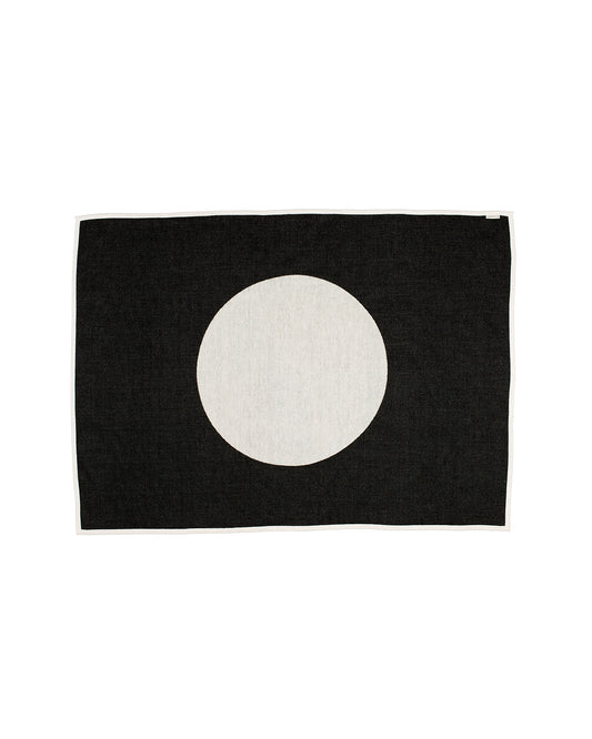Blanket VERA Black by Pappelina