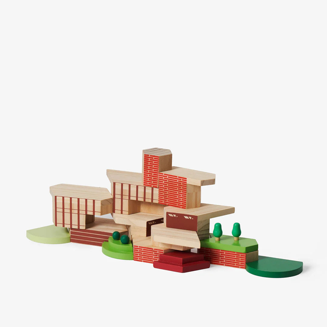 Blockitecture® - Frank Lloyd Wright by James Paulius