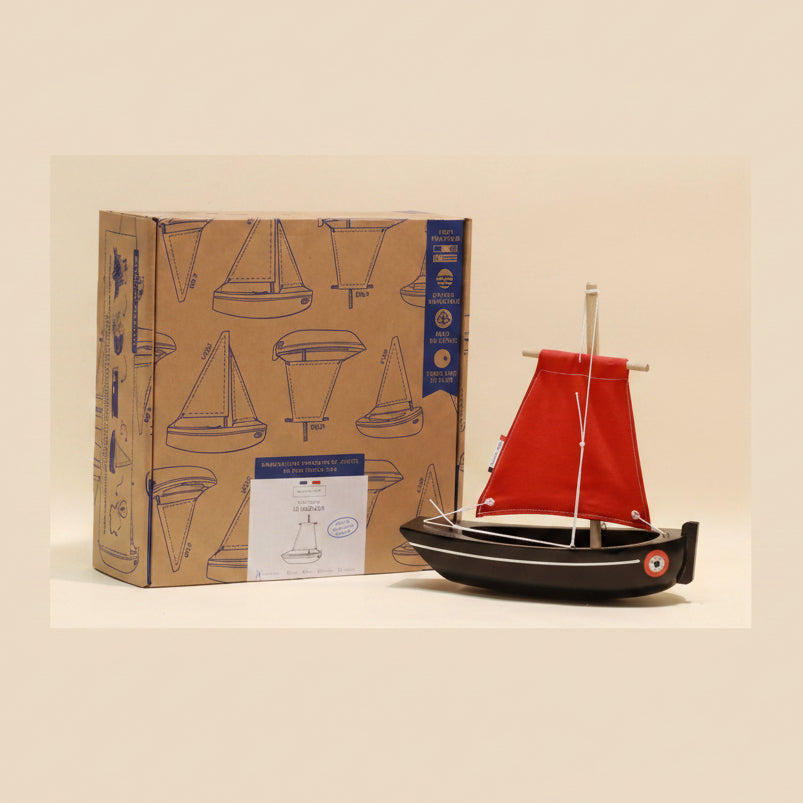 Maison Tirot - Toy Boat - Le Misainier - Black