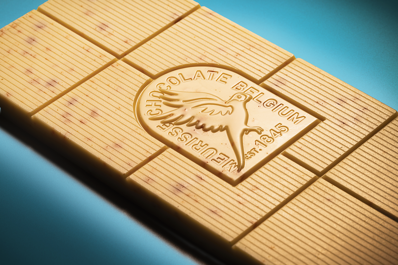 Meurisse - Chocolate Bar - Caramel & Puffed Quinoa - White Chocolate