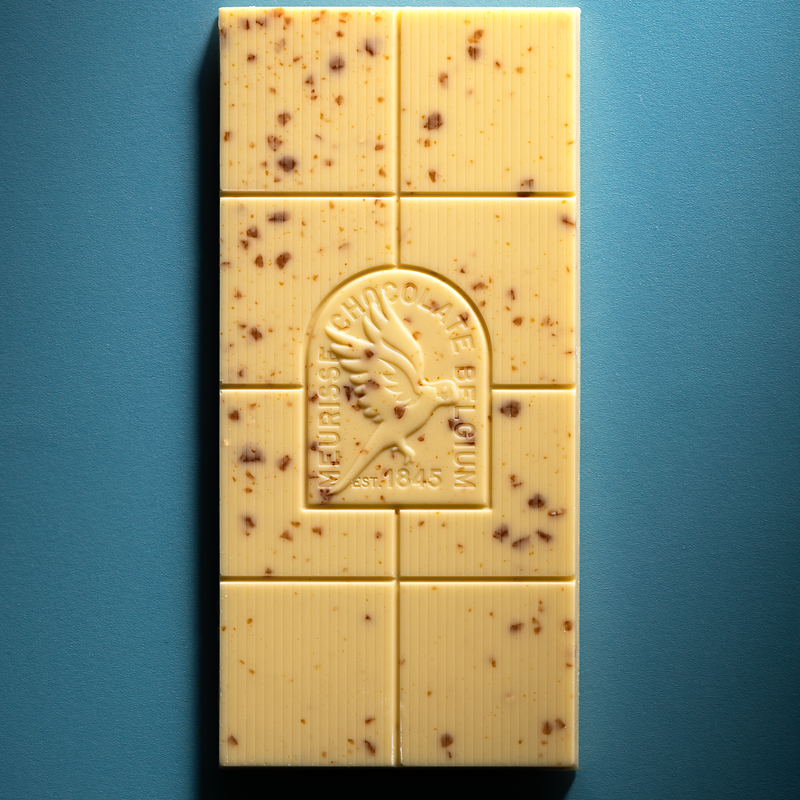 Meurisse - Chocolate Bar - Caramel & Puffed Quinoa - White Chocolate
