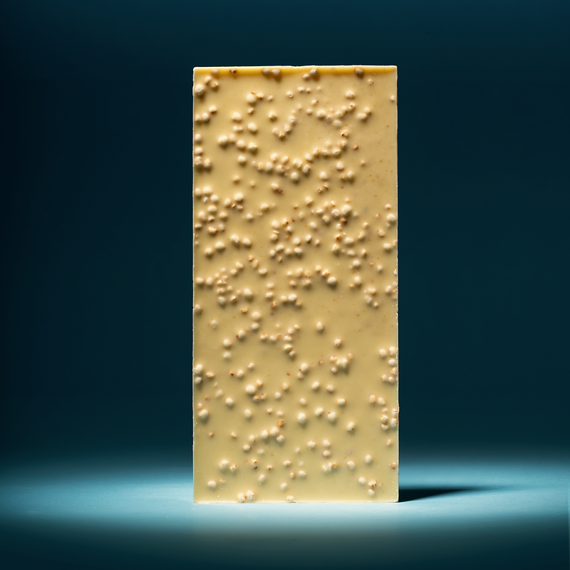 Meurisse - Chocolate Bar - Caramel & Puffed Quinoa - White Chocolate
