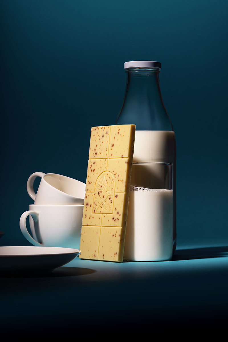 Meurisse - Chocolate Bar - Caramel & Puffed Quinoa - White Chocolate