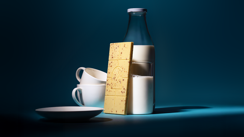 Meurisse - Chocolate Bar - Caramel & Puffed Quinoa - White Chocolate