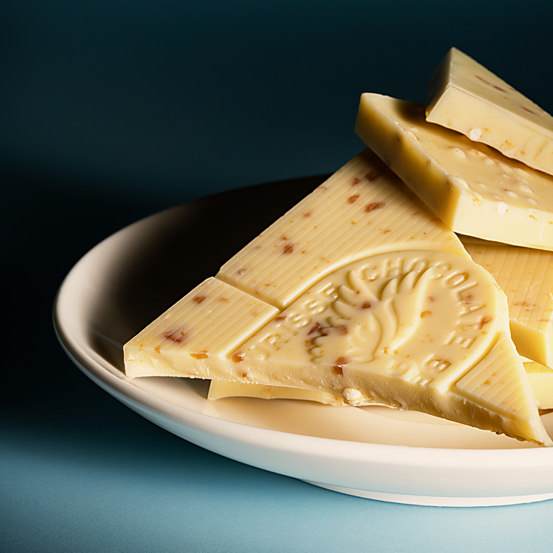 Meurisse - Chocolate Bar - Caramel & Puffed Quinoa - White Chocolate