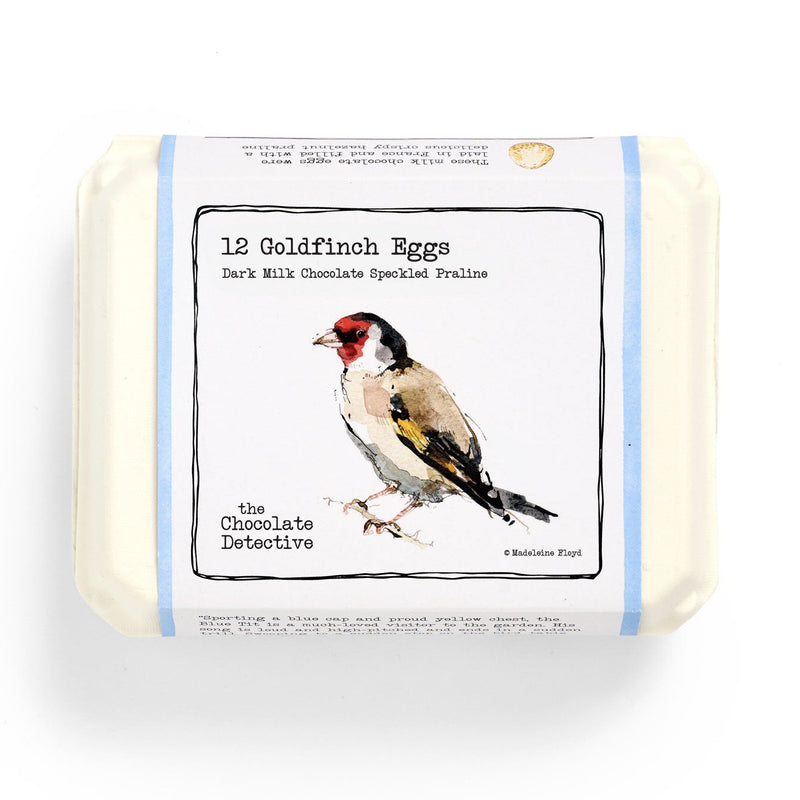 The Chocolate Detective - Goldfinch Eggs with Assorted Praline and Caramel