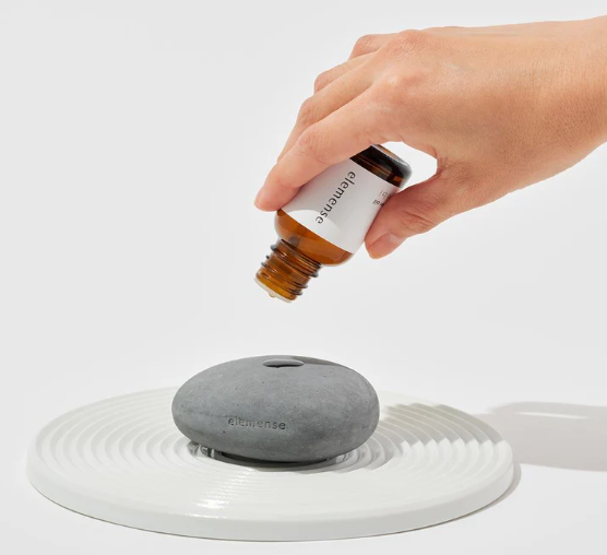 POTTERY STONE DIFFUSER - GRAY BY ELEMENSE