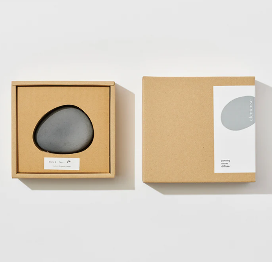 POTTERY STONE DIFFUSER - GRAY BY ELEMENSE