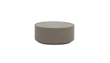 Hasami Porcelain Bowl (Gloss Ash White) 3 3/8 in x 7/16 in (HAW107)