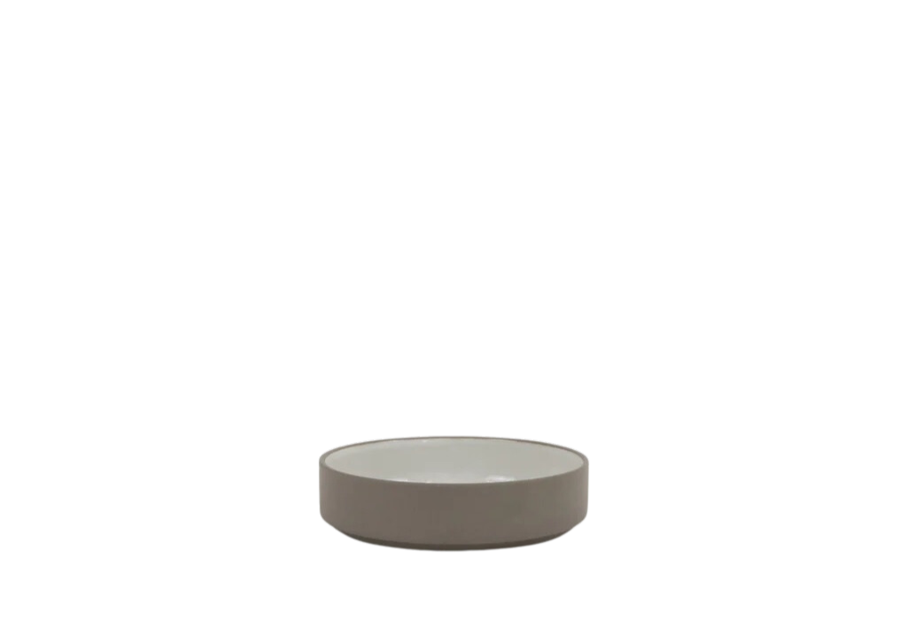 Hasami Porcelain Bowl (Gloss Ash White) 5 5/8 in x 7/16 in (HAW108)