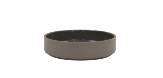 Hasami Porcelain Bowl (Gloss Dark Grey) 5 5/8 in x 7/16 in (HDG108)