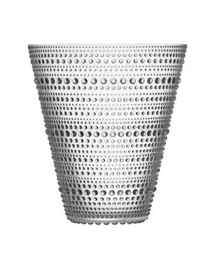 IITTALA Kastehelmi Vase Clear 5.25" x 5.25" x 6" (154mm)