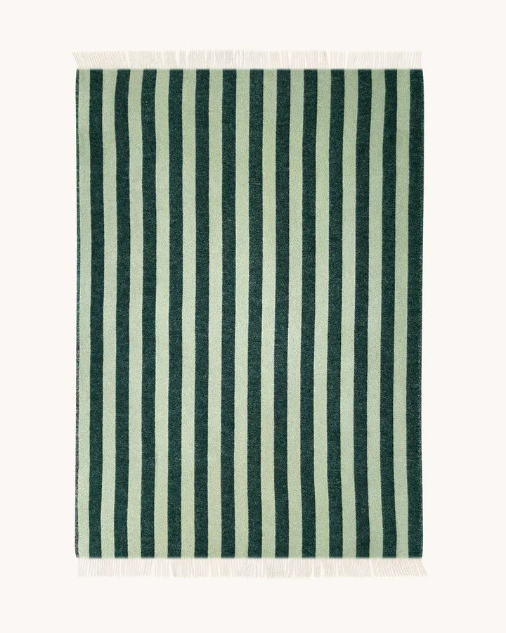 Blanket CANDY WRAP Green / Sage 4.25 x 6.5 ft by Maison Deux