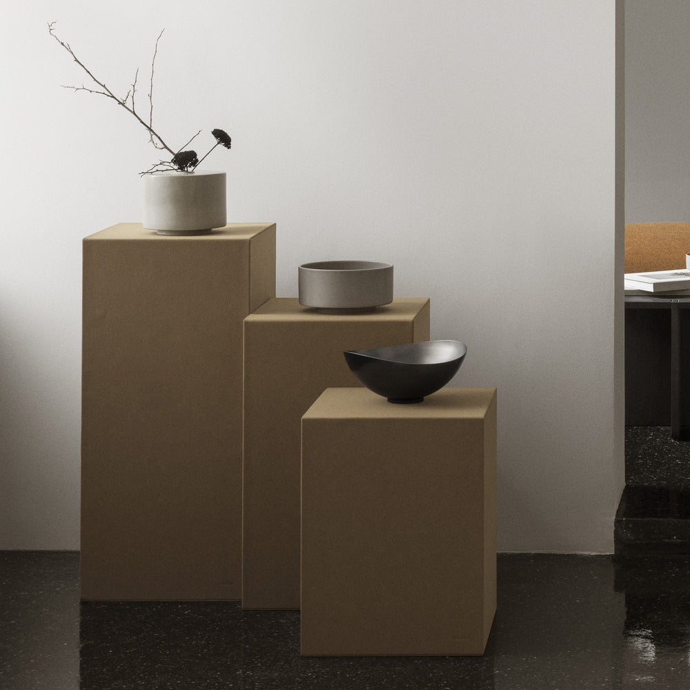 MAKOTO Stoneware Japanese Vase - Flower or Sculptural Vase By Blomus