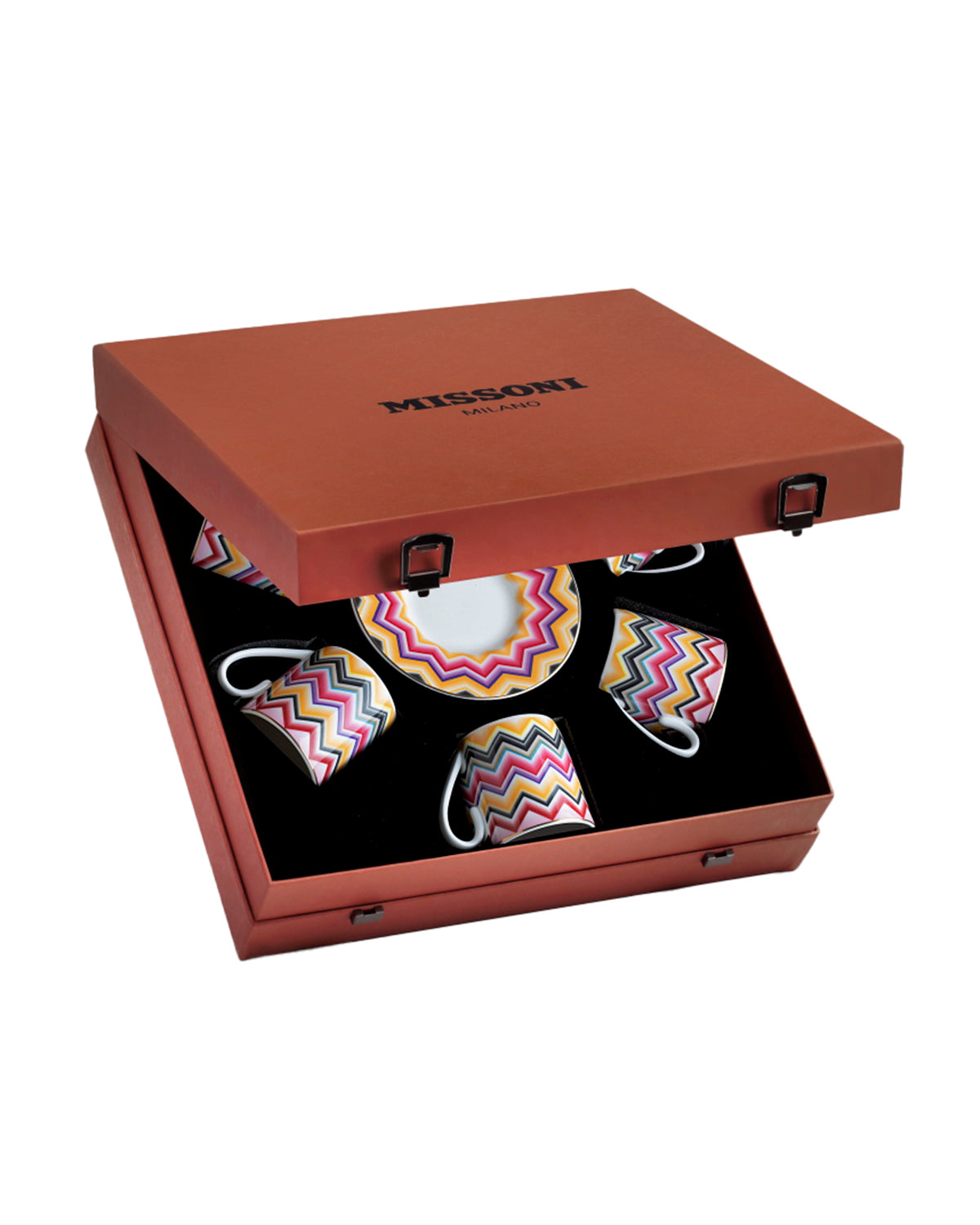 Missoni Home MARRAKECH Luxury box Set 6 Pcs. Coffee Cup & Saucer