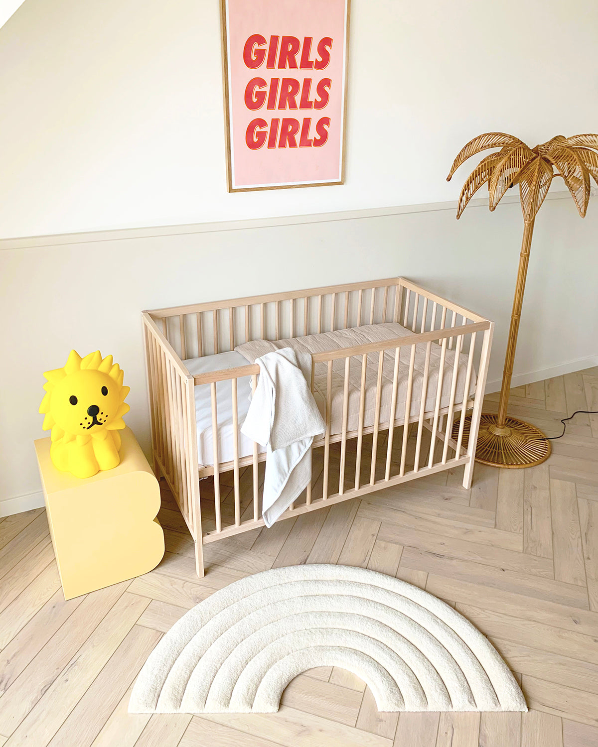 Maison Deux Rug RAINBOW Natural 5.9 x 3.0 ft