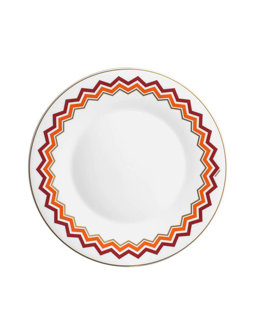 Missoni Home Dinner Plates ICONIC Set of 2 diam. 10.75"