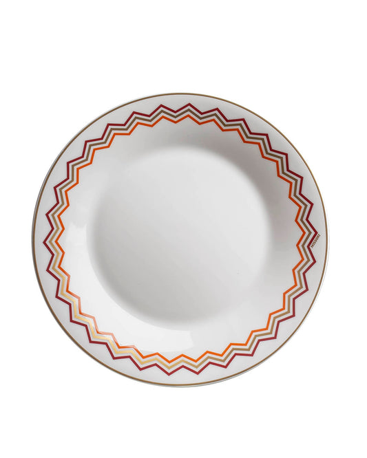 Missoni Home Soup Plates ICONIC Set of 2 diam. 8.5"