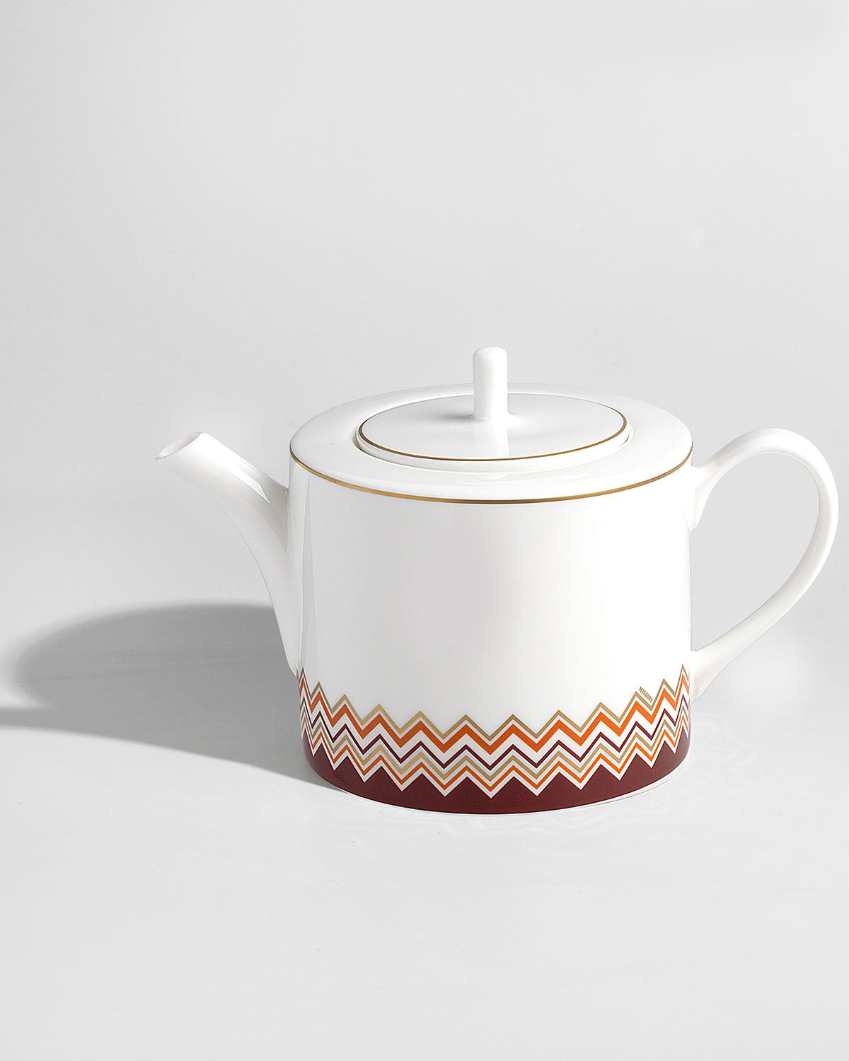 Missoni Home Tea Pot or Coffee Pot ICONIC diam. 4.75", H 5"