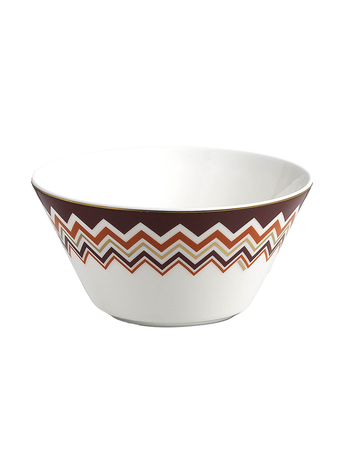Missoni Home Fruit Bowls ICONIC Set of 2 diam. 5", H 2.5"