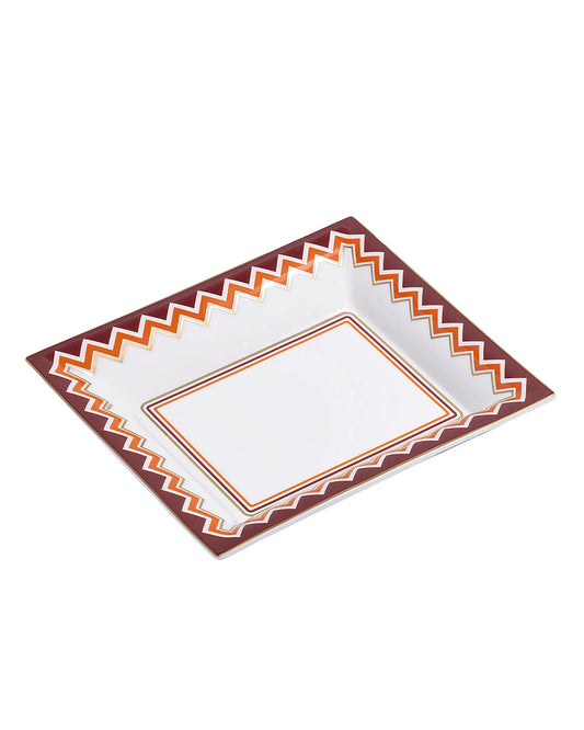 Missoni Home Tray ICONIC Rectangular Large in Luxury Box 8.5" x 6.75"