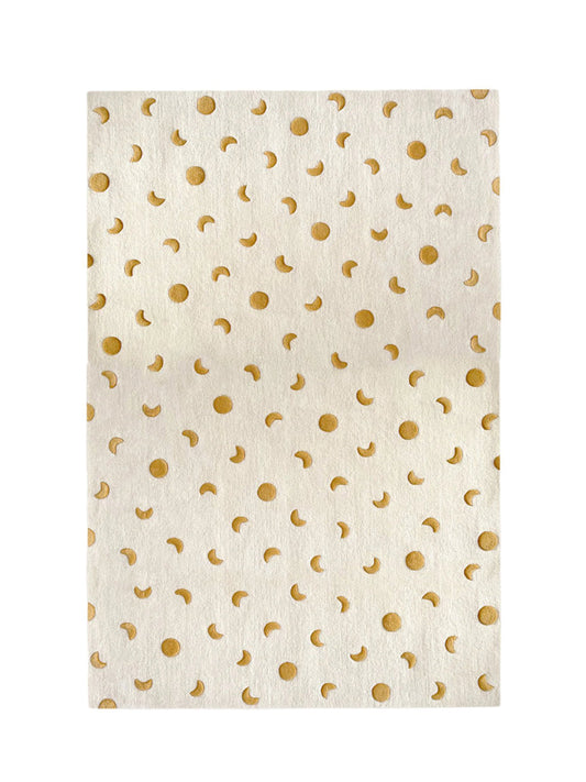 Rug MOONS Cream / Gold 6.5 x 9.8ft