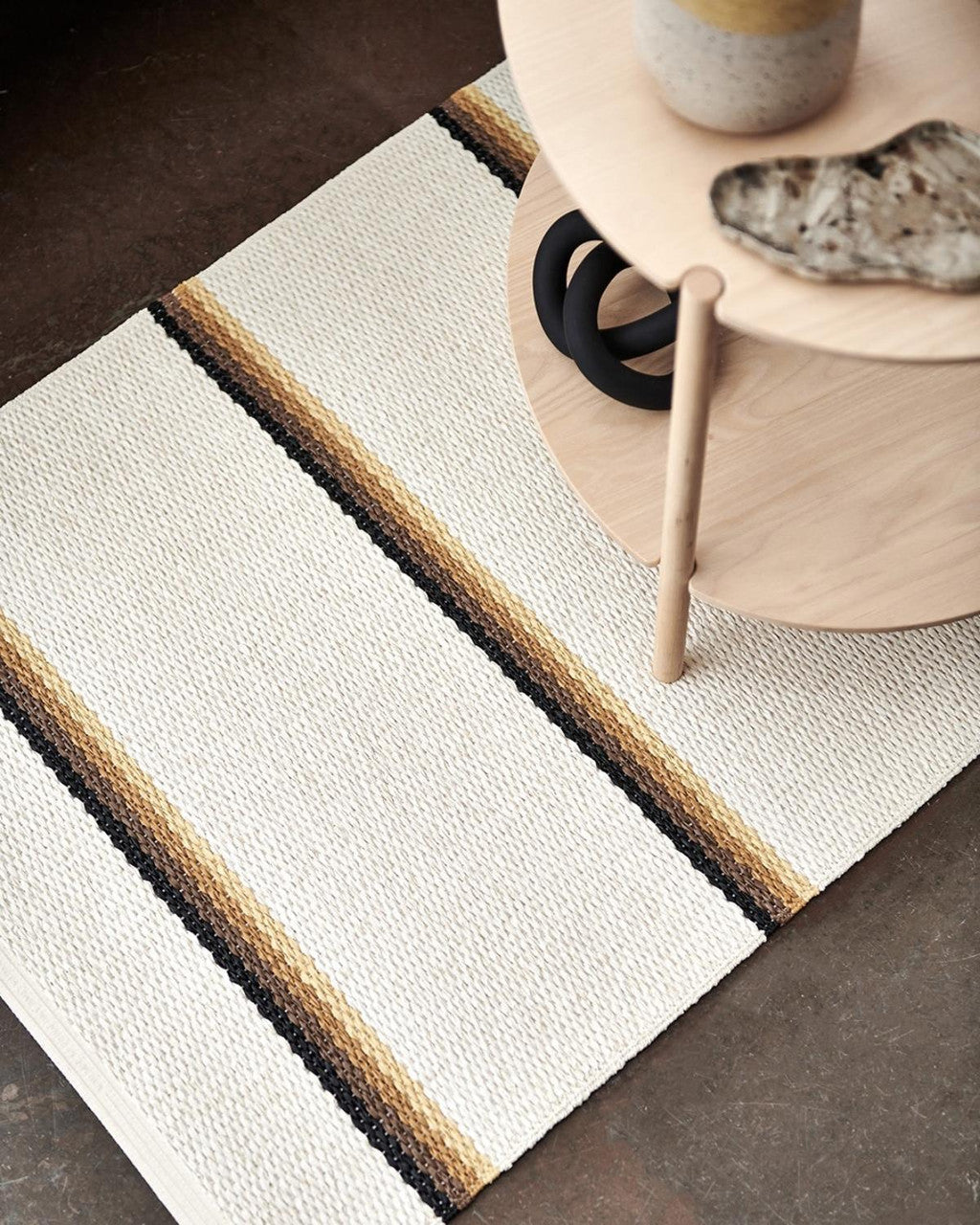 Rug OLLE Ochre by Pappelina