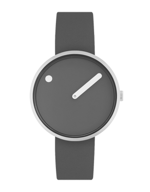 PICTO 34 mm / Thunder Grey dial / Thunder Grey leather strap
