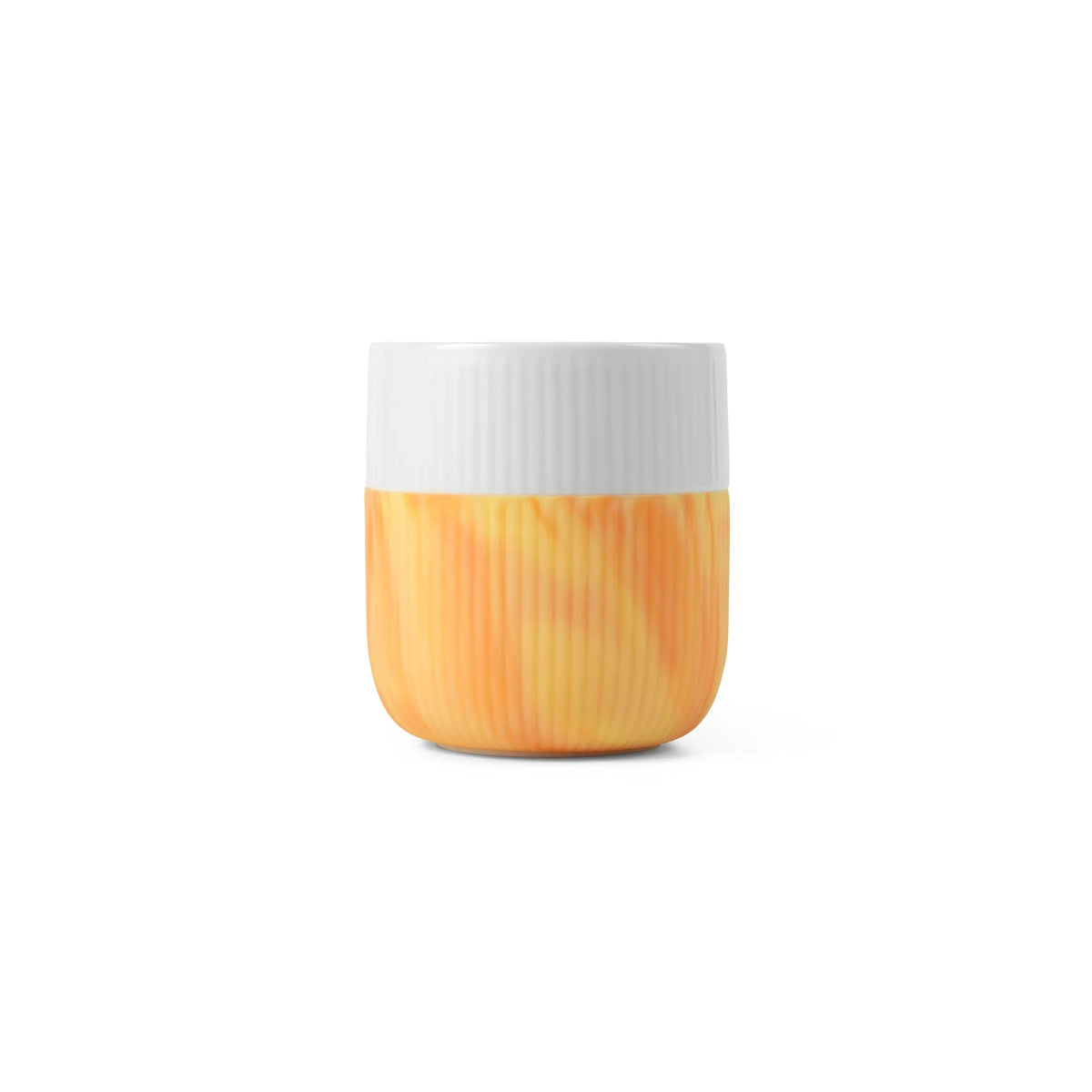 ROYAL COPENHAGEN CONTRAST MUG MARBLE FIERY YELLOW 11OZ