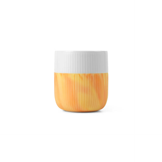 ROYAL COPENHAGEN CONTRAST MUG MARBLE FIERY YELLOW 11OZ