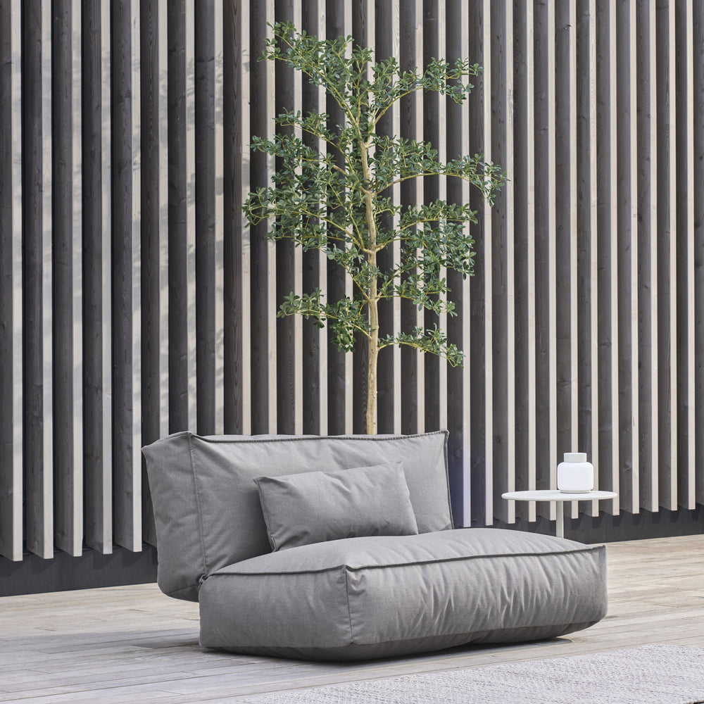 STAY Low-Profile Outdoor Patio Lounge Sofa - 2 Seat - Water and UV Resistant by Blomus