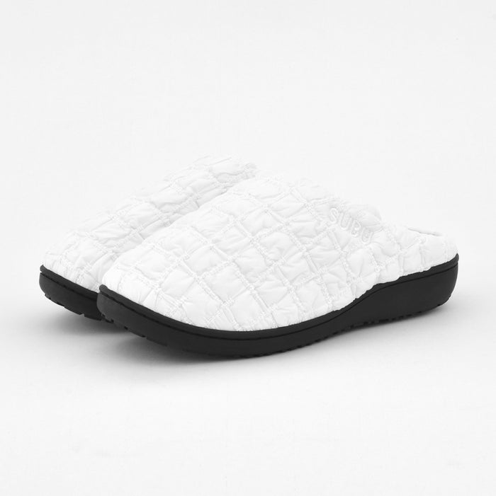 SUBU - Fall & Winter Concept Slippers - Bumpy White
