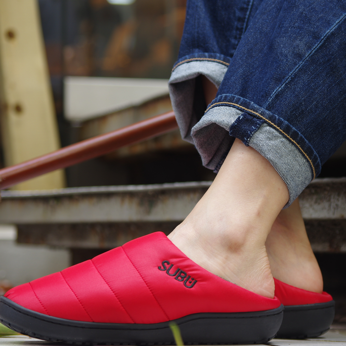 SUBU - Fall & Winter Slippers - Red