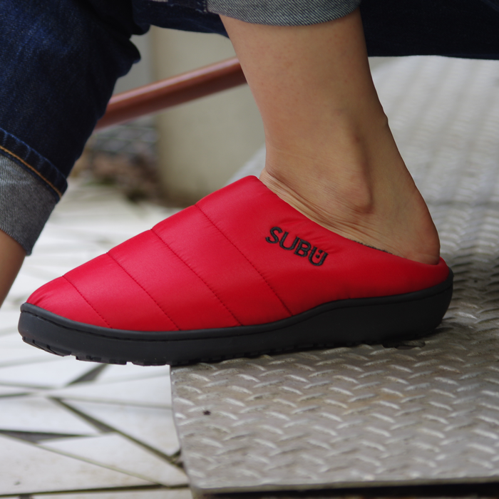 SUBU - Fall & Winter Slippers - Red