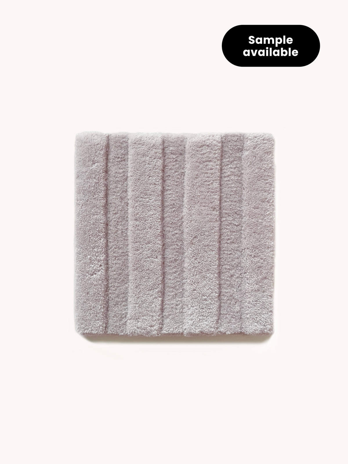 Rug SOLID STRIPE Lilac 3.9 x 5.9ft