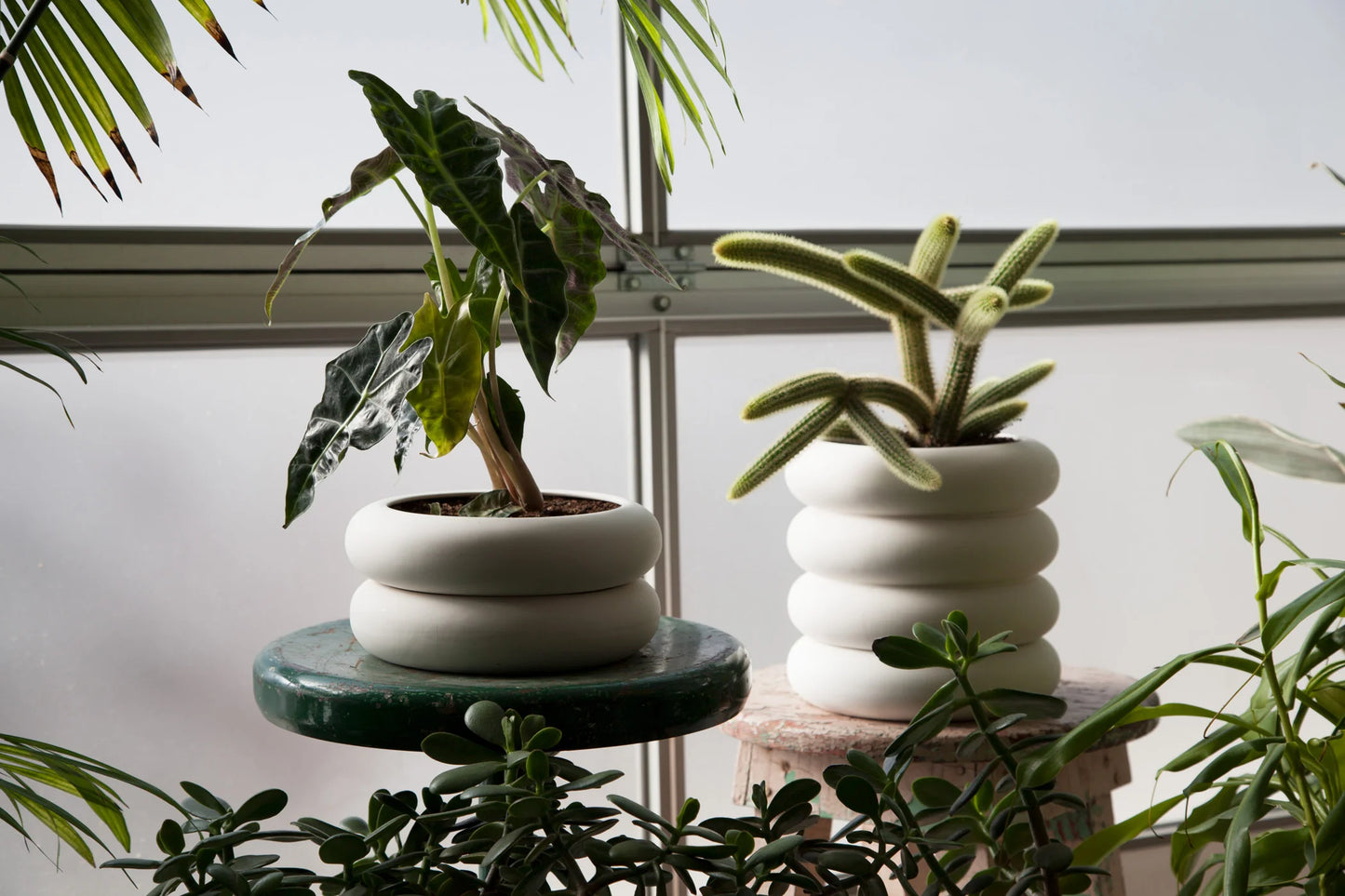 Stacking Planter- Tall (white) by Chen Chen & Kai Williams