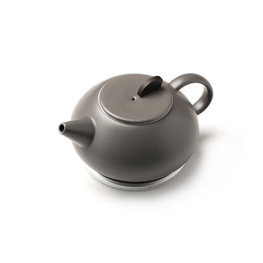 Leiph Self Heating Teapot Set - Stone Gray