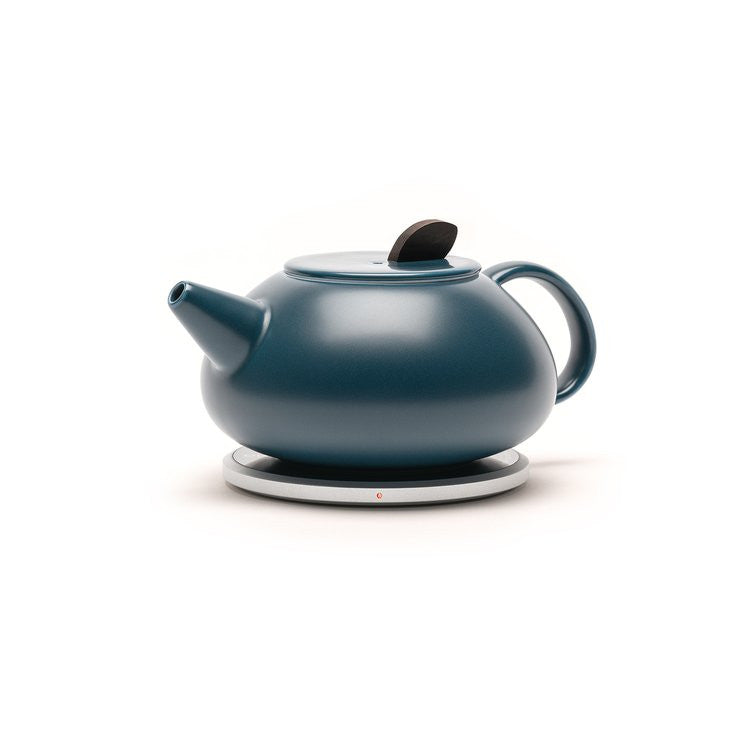 Leiph Self Heating Teapot Set - Deep Navy