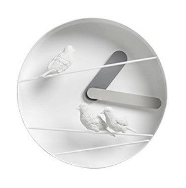 Sparrow X ROUND CLOCK - Gray by Haoshi Design