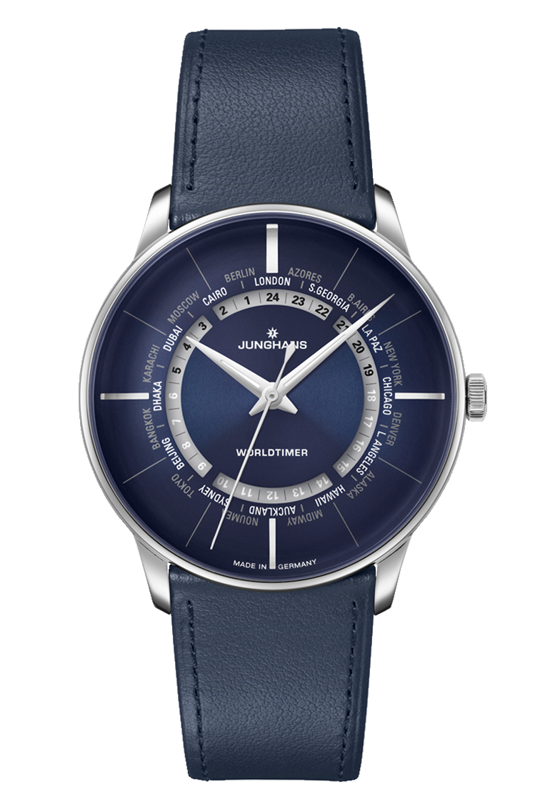 Meister Worldtimer Watch 27/3010.01 by Junghans