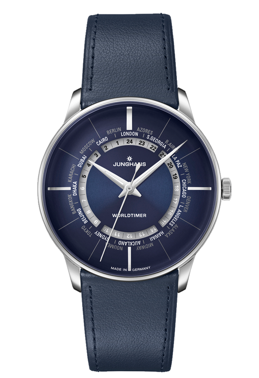 Meister Worldtimer Watch 27/3010.01 by Junghans