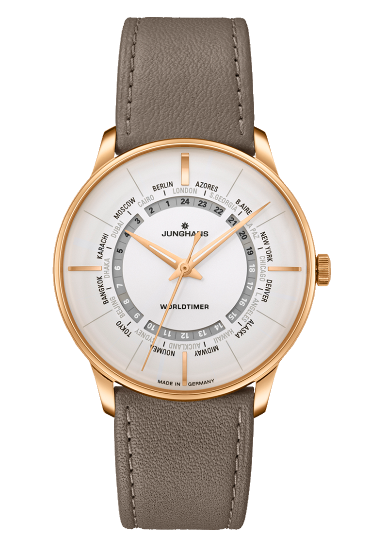 Meister Worldtimer Watch 27/5012.01 by Junghans