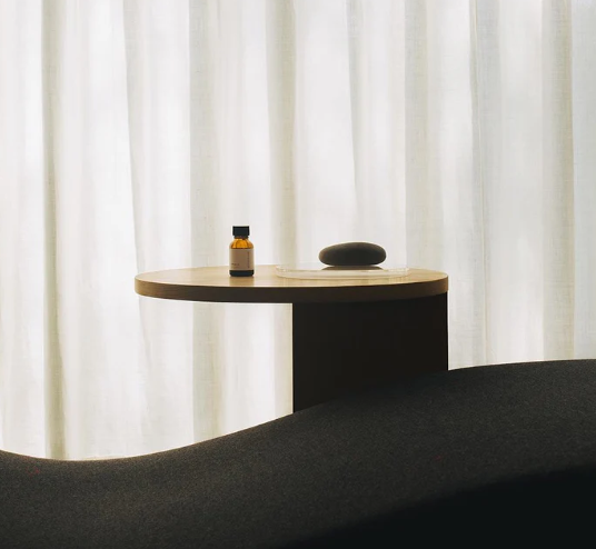 POTTERY STONE DIFFUSER - WHITE & GRAY BY ELEMENSE