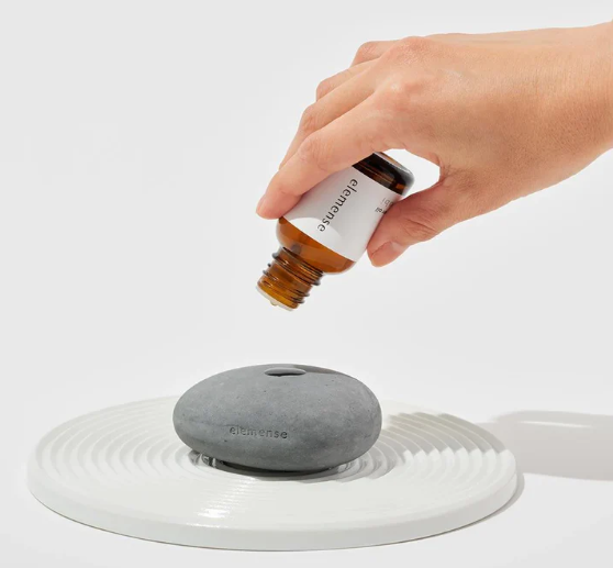 POTTERY STONE DIFFUSER - WHITE BY ELEMENSE