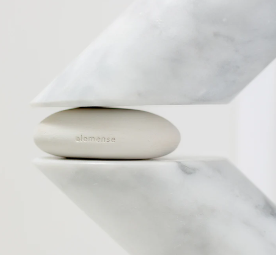 POTTERY STONE DIFFUSER - WHITE BY ELEMENSE
