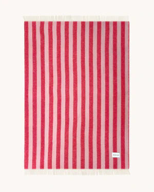 Blanket CANDY WRAP Pink / Cherry 4.25 x 6.5 ft by Maison Deux