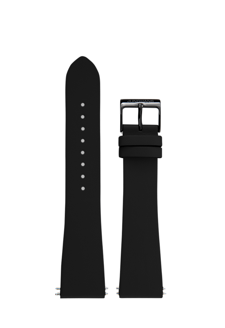 Junghans Leather Strap XS Black, 22mm 420507104
