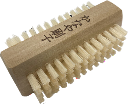 Kanaya Brush Double-Sided Nail Brush Hog Hair