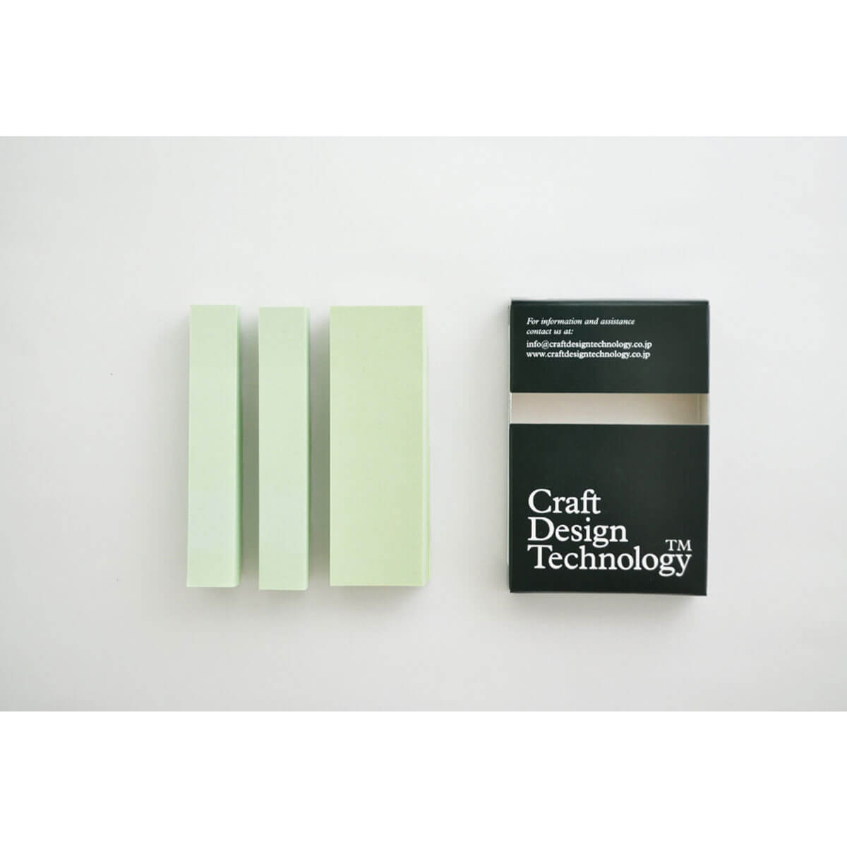 Craft Design Technology Adhesive Notes (Pale green) pack of 3