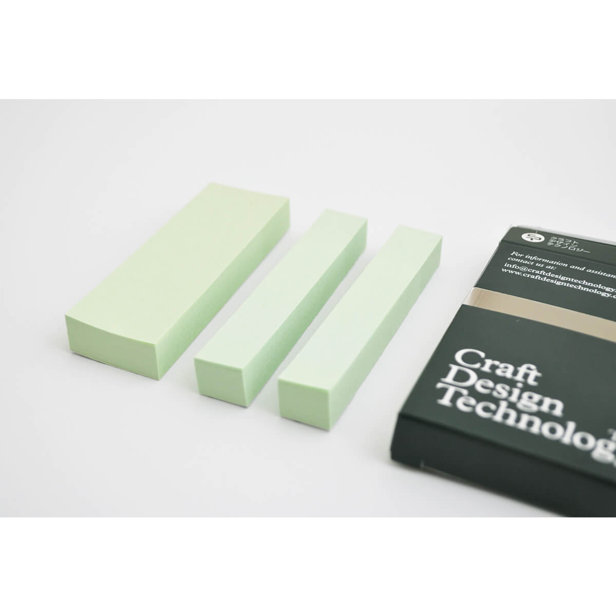 Craft Design Technology Adhesive Notes (Pale green) pack of 3